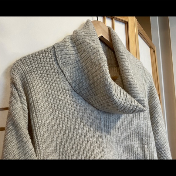 Eileen Fisher Wool/Yak/Alpaca Ribbed Sweater - Picture 7 of 9